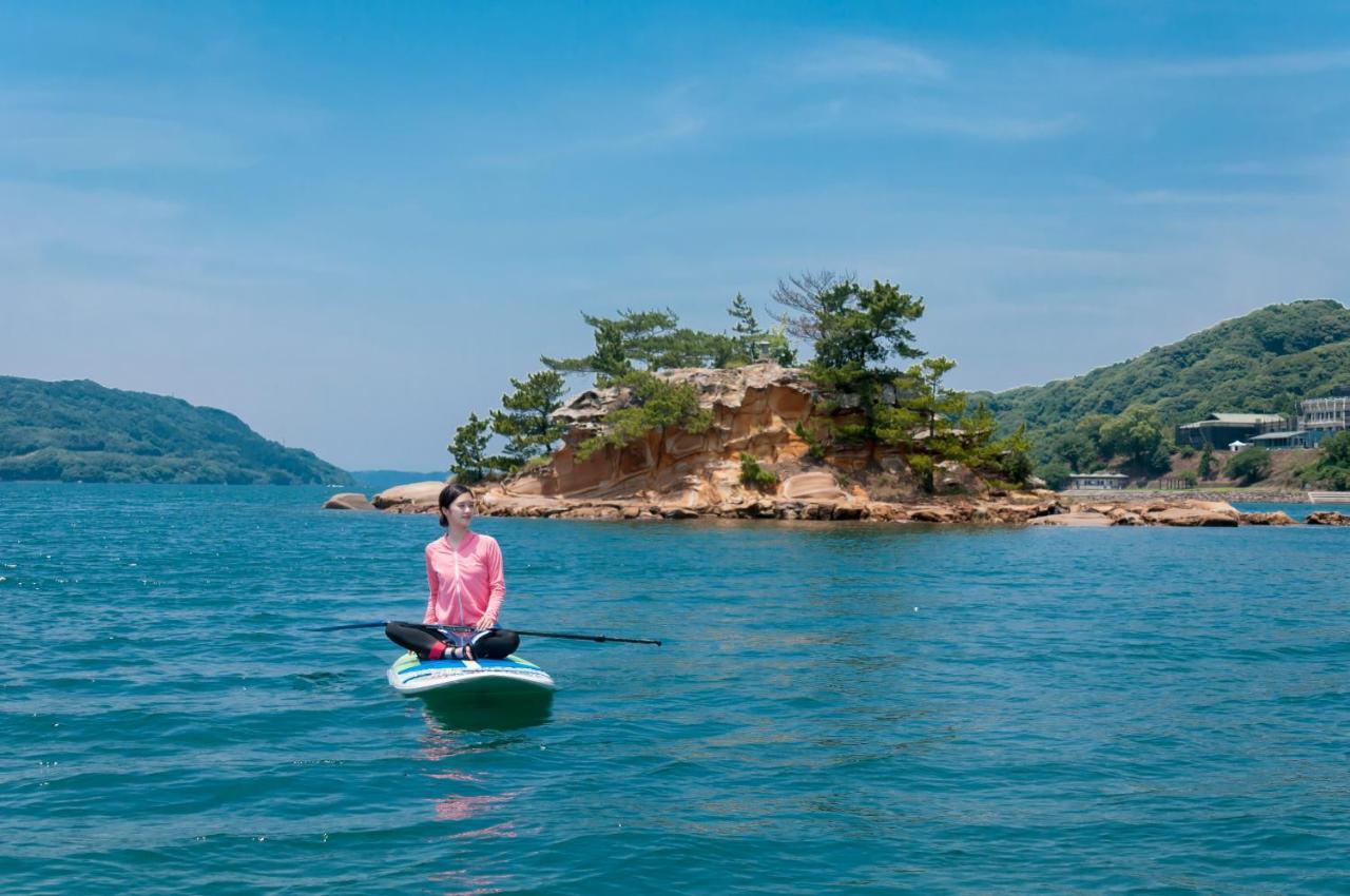 Kokuminshukusha Irohajima Hotel Karatsu Bagian luar foto