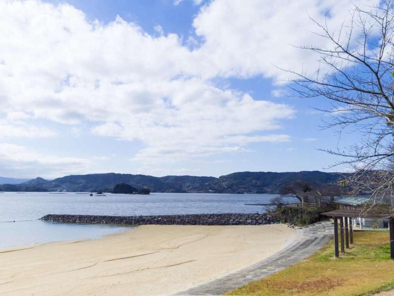 Kokuminshukusha Irohajima Hotel Karatsu Bagian luar foto