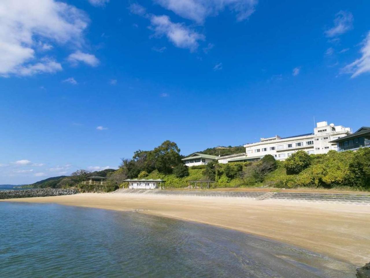 Kokuminshukusha Irohajima Hotel Karatsu Bagian luar foto